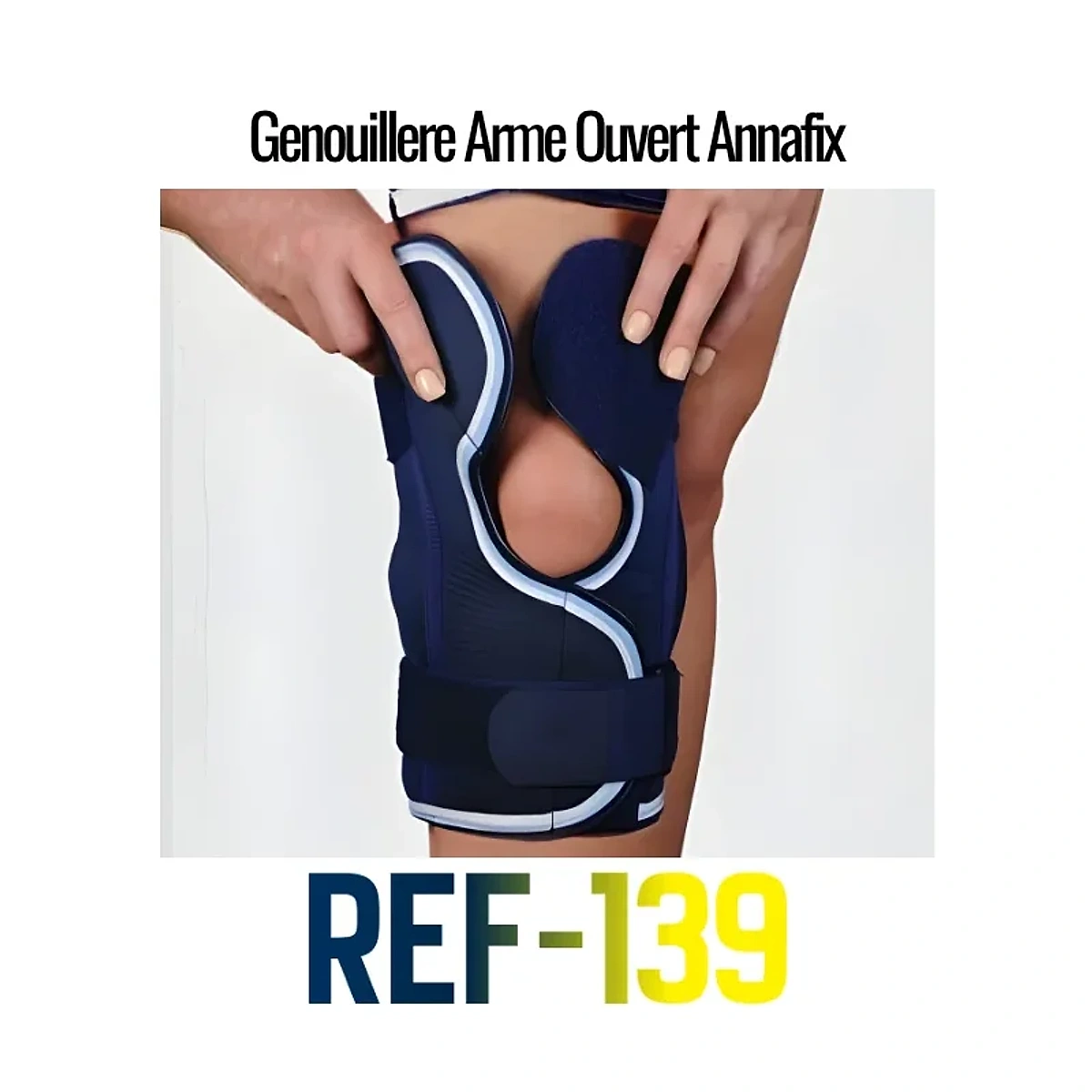 ANNAFIX Genouillere Arme Ouvert Taille XL REF-139
