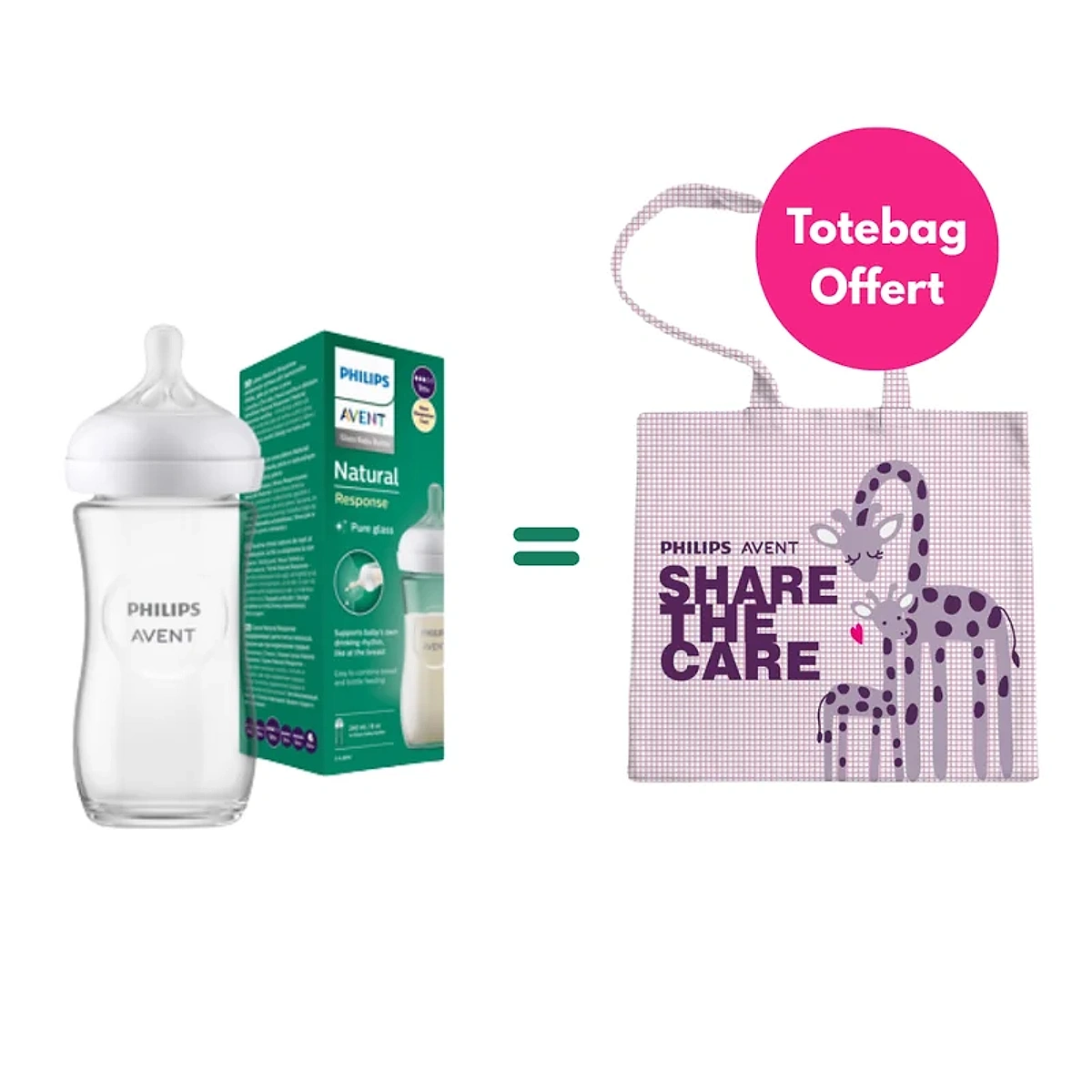 AVENT BIBERON NATURAL EN VERRE 3.0 TEAT 1M+ 260ML SCY933/01