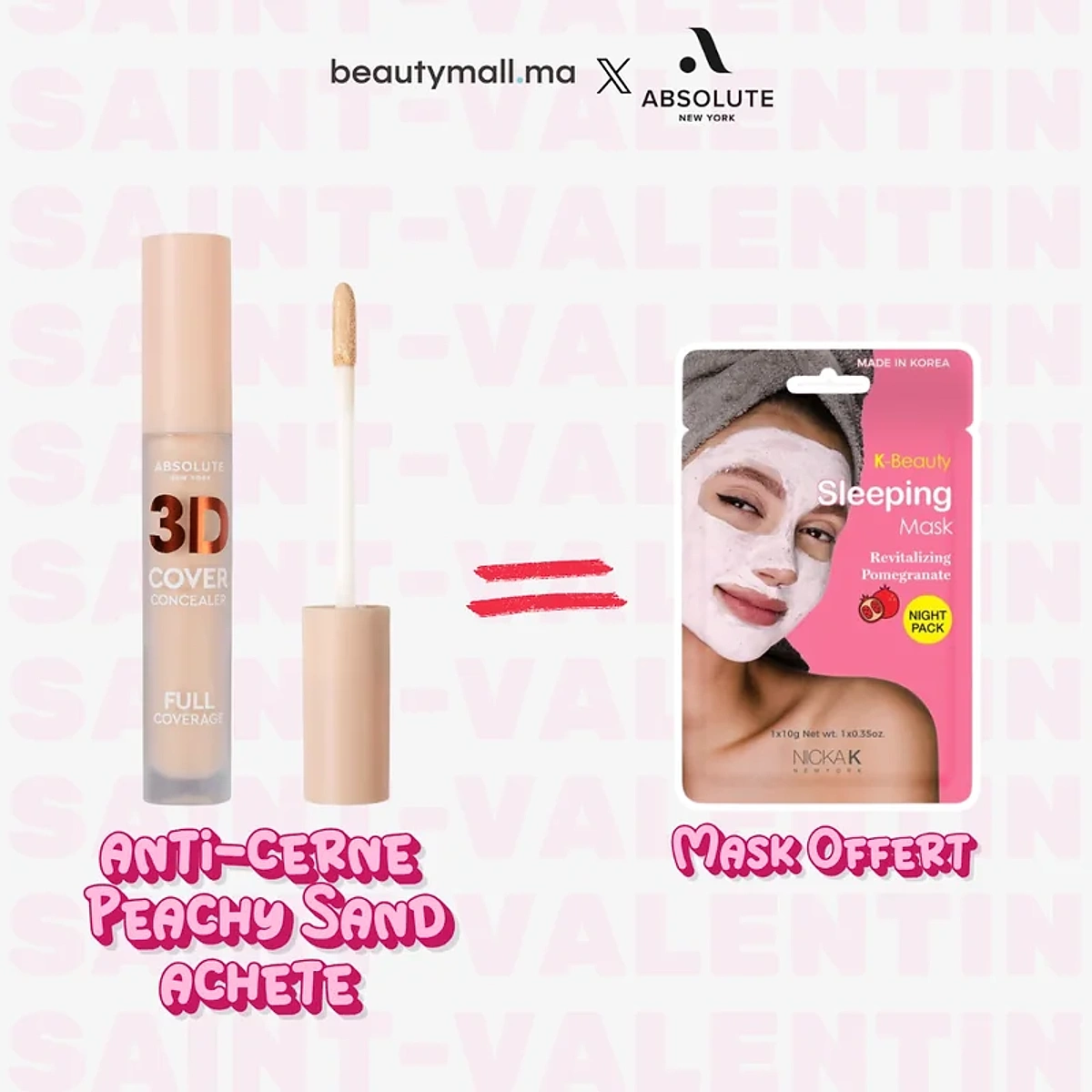 Absolute New York 3D Cover Concealer Peachy Sand 5.5ml