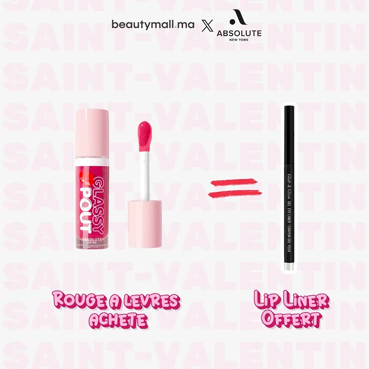 Absolute New York Glassy Pout Lip Oil Perky