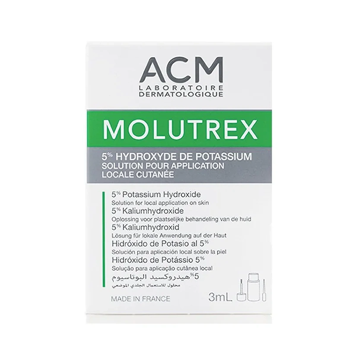 Acm Molutrex solution – 3 ml