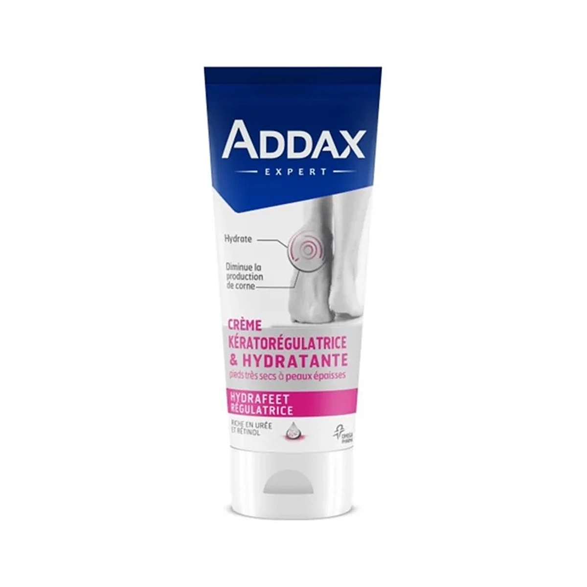 Addax Crème kératorégulatrice et hydratante pieds – 100 ml