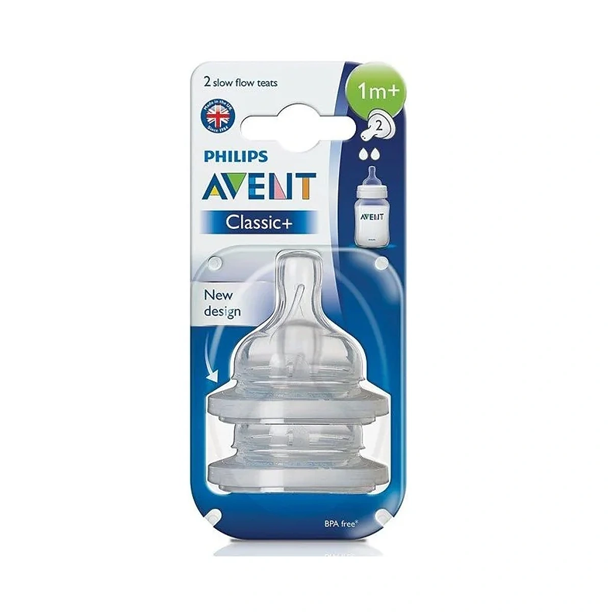 Avent Tetine 1Mois+/2T Scf 632/27