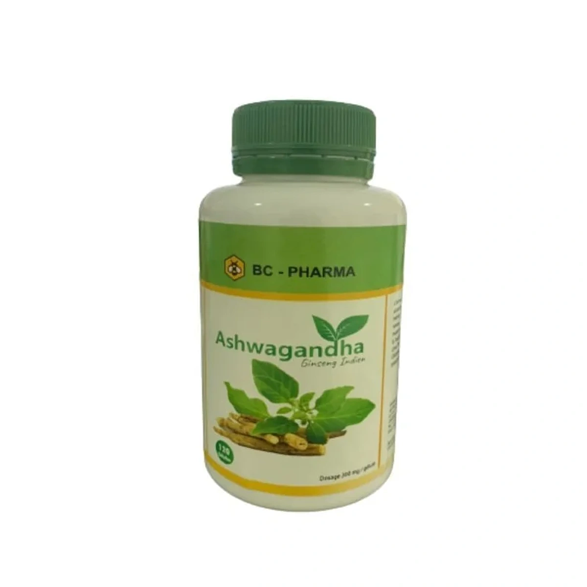 BC PHARMA Ashwagandha Ginseng Indien 120 Gelules