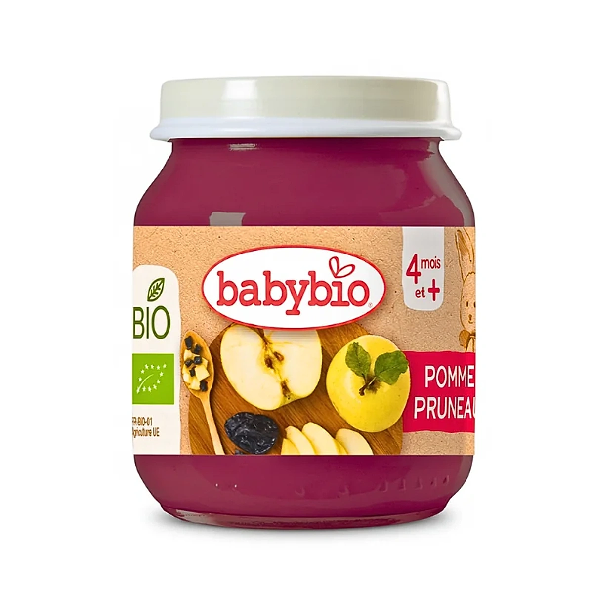 Babybio Petit Pot Pomme Pruneau 130g