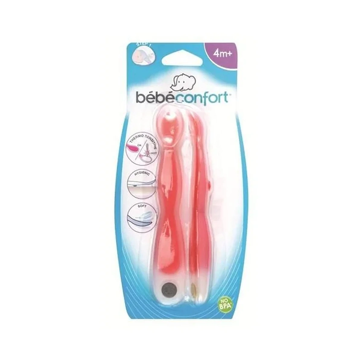 Bebe Confort – Cuillère Maman Thermosensibles (x2) Taille 1 (4M +)