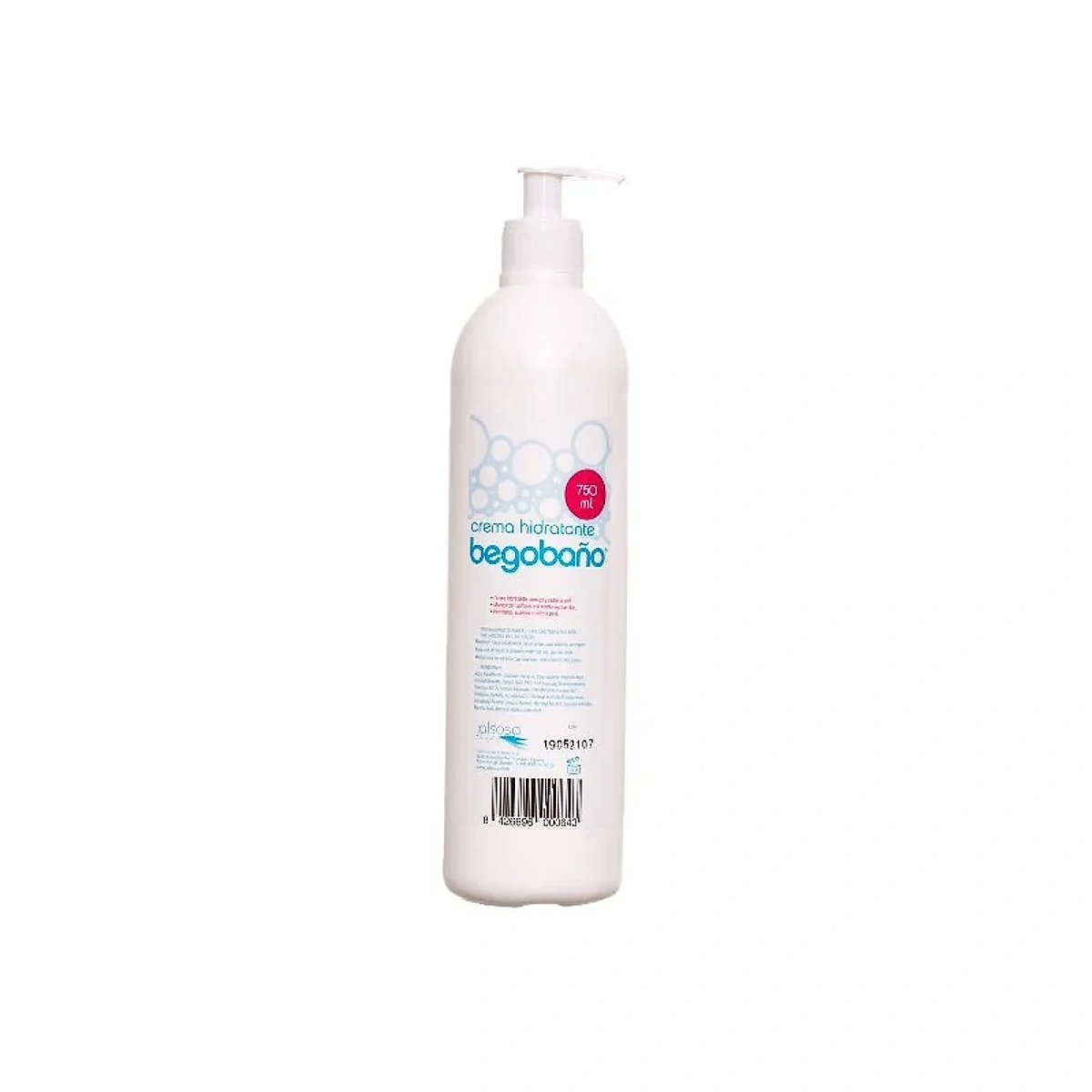 Begobano Crème Hydratante avec Dispositif de Dosage 750 ml