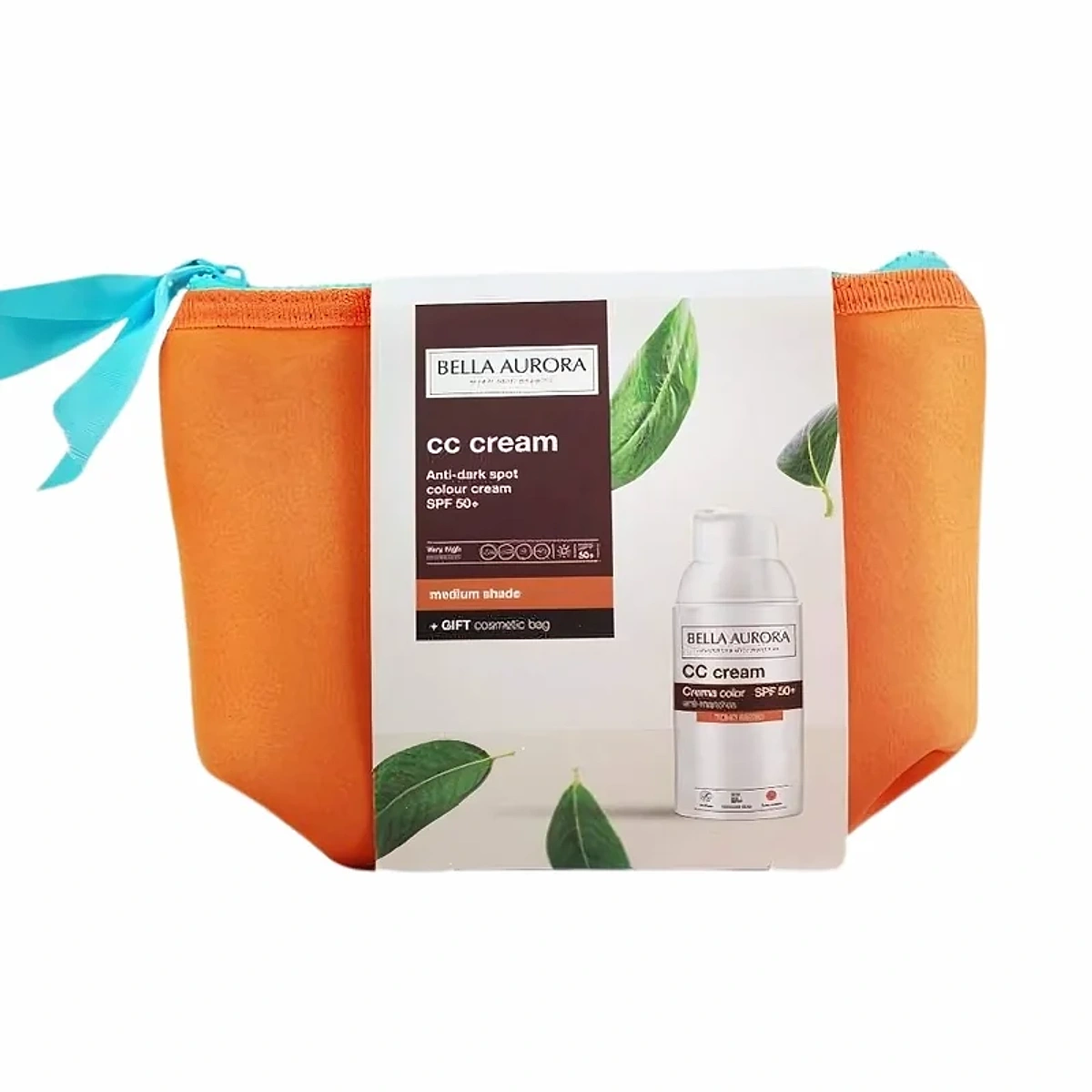 Bella Aurora CC Creme Medium spf50+ 30ml + Trousse