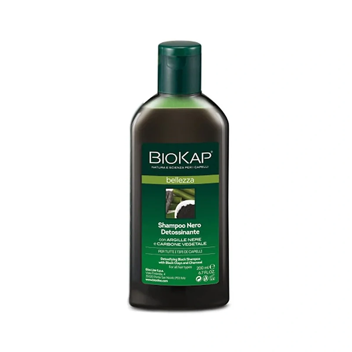 Biokap – Shampoing noir detoxifiant Belleza – 200 ml