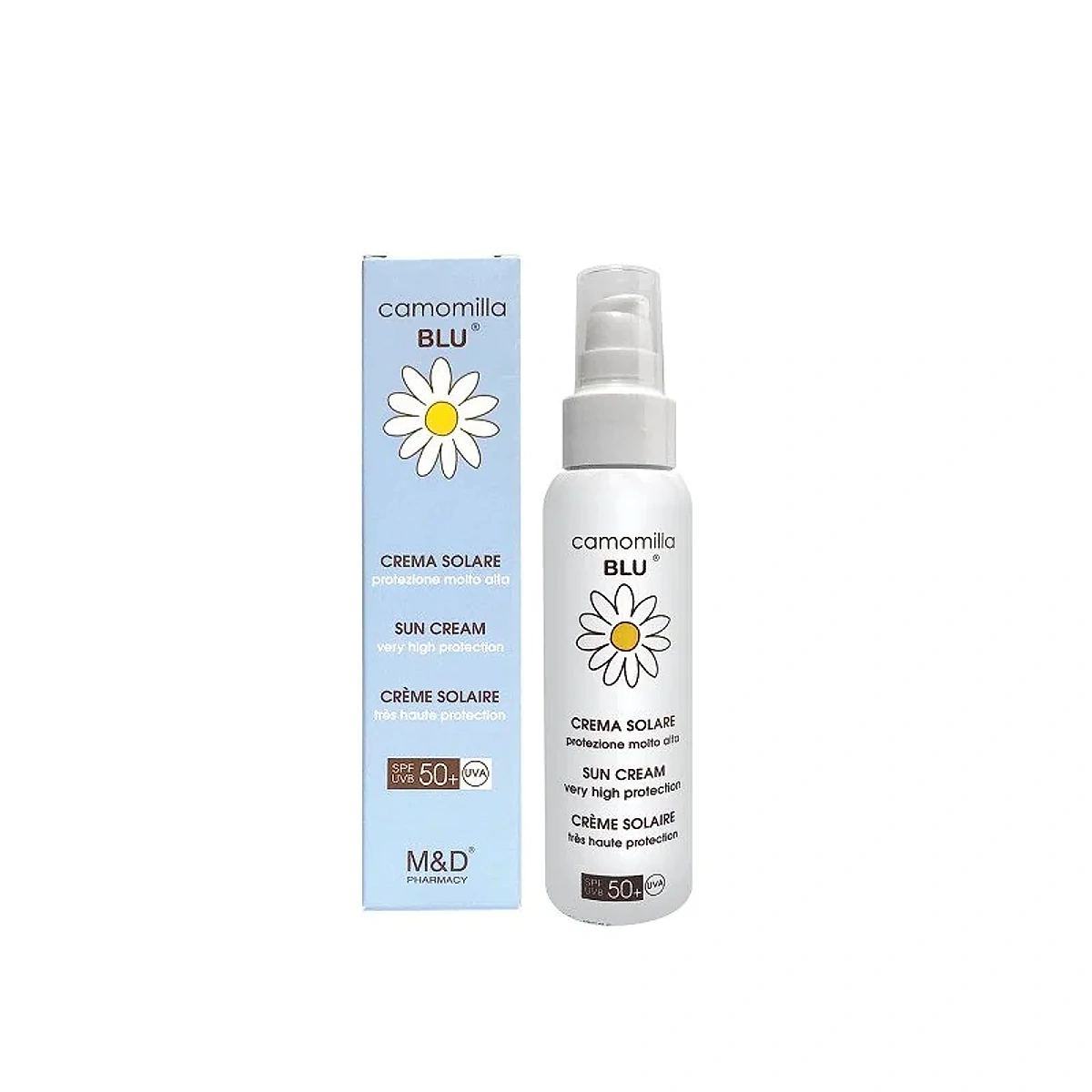 Camomilla Blu Crème Solaire Spf50+ – 100 ml