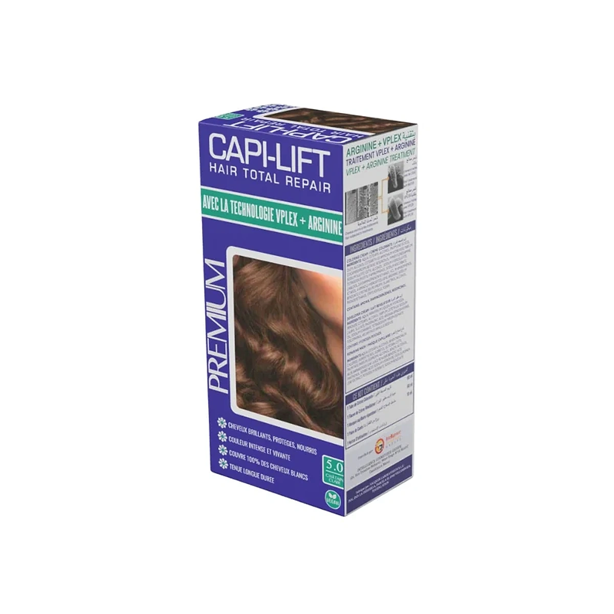 CapiLift Coloration Cheveux N°5 Châtain Clair