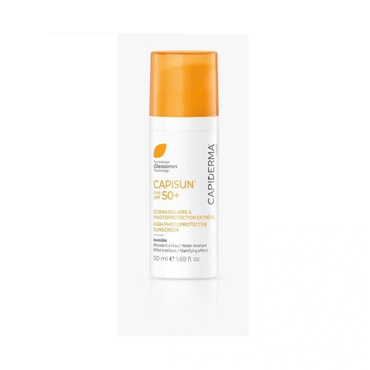 Capiderma – Capisun Crème solaire invisible SPF50+ – 50 ml