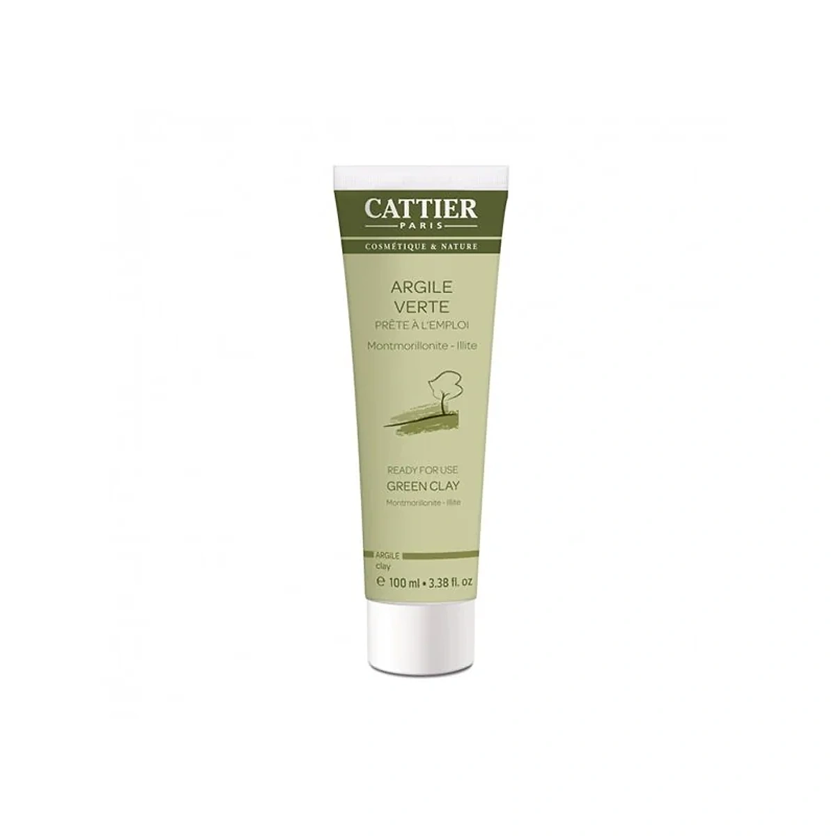 Cattier Argile verte Prete a l’emploi 100ml