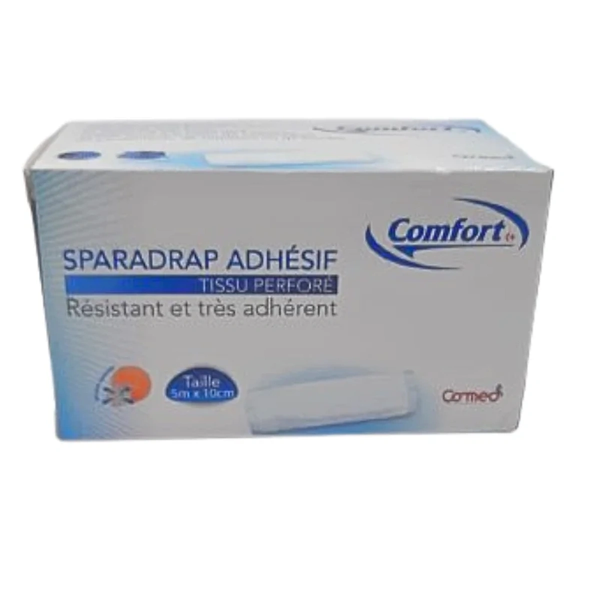 Comfort Sparadrap Adhesif Rouge 5m x 10cm
