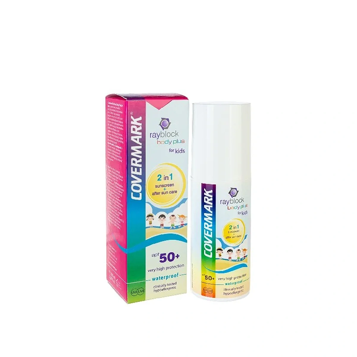 Covermark rayblock Body plus for kids spf50+ 100ml