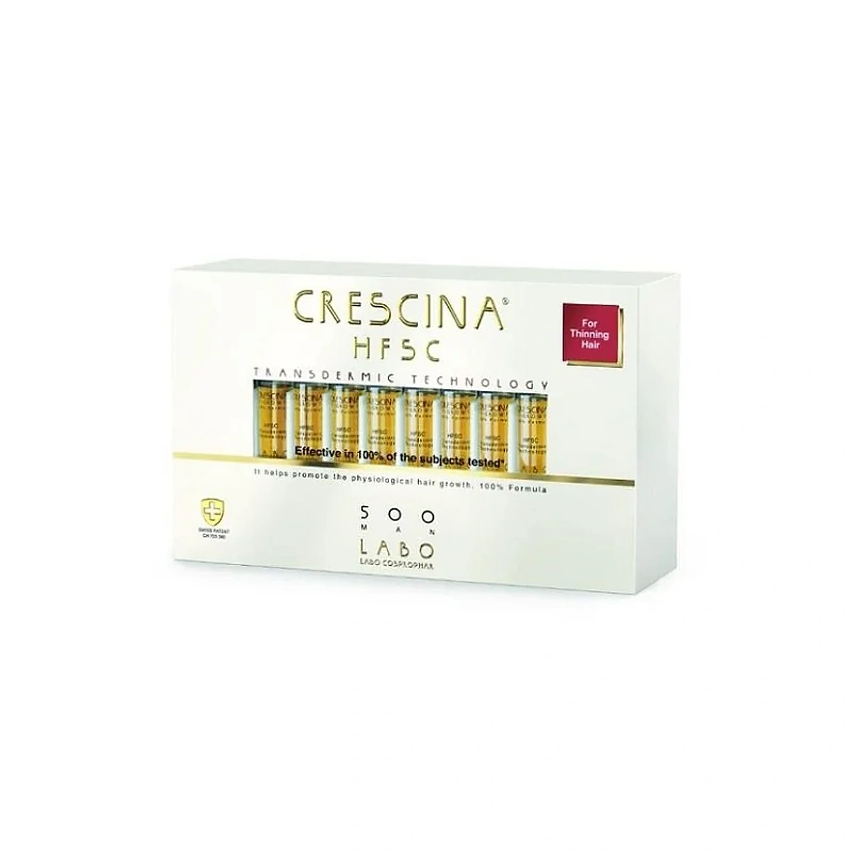 Crescina HFSC transdermic 500 woman Traitement Anti Chute 20*3.5ml