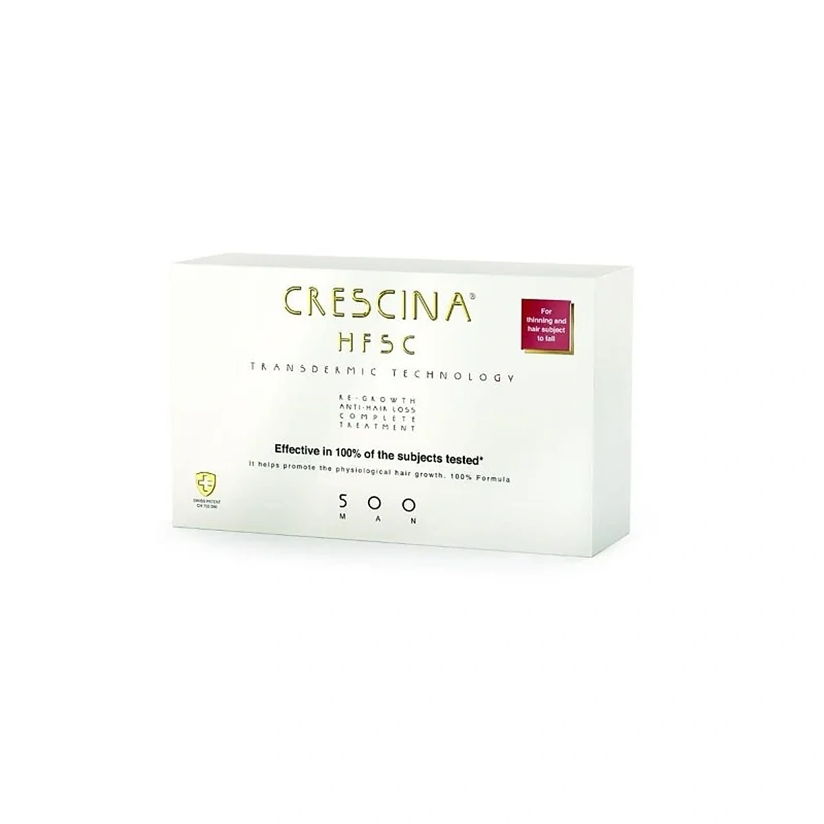 Crescina HFSC transdermic complet 500 man 10+10*3.5ml