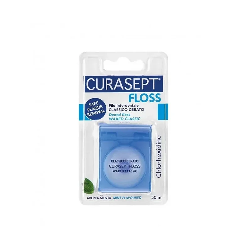 Curasept Fil Dentaire Cire Menthole