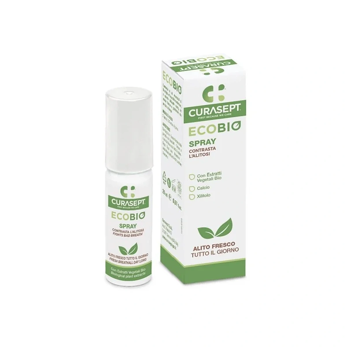 Curasept Spray haleine fraiche bio EcoBio 20mL