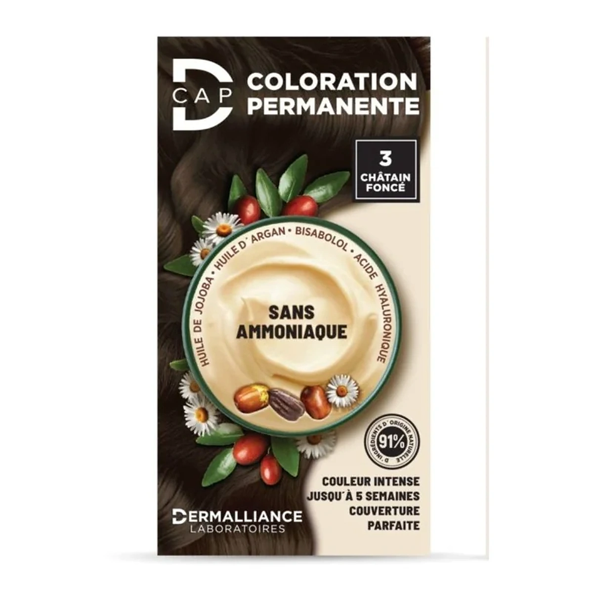 D-CAP Coloration N°3 Chatain Fonce