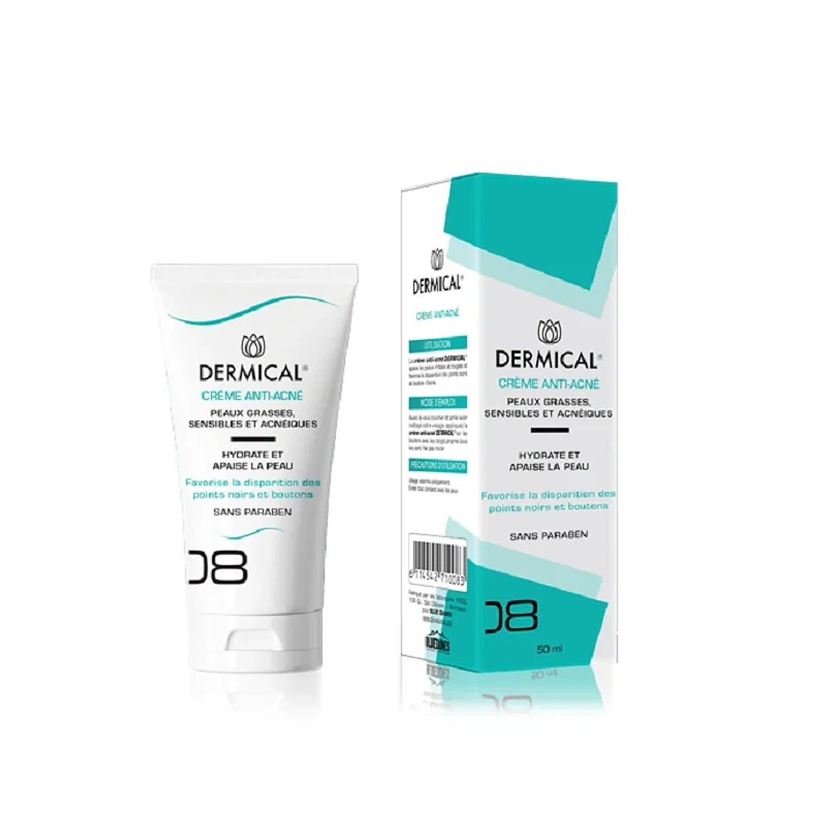 DERMICAL Crème Anti Acné 50ml