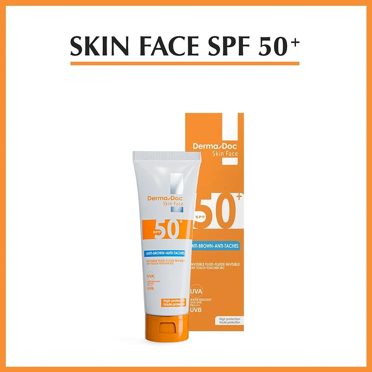 DermaDoc Ecran Solaire Invisible Spf50+ 50ml