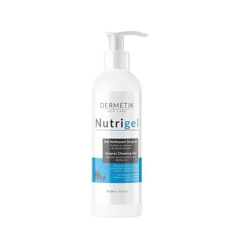 Dermetik-Nutrigel gel Nettoyant surgras Doux 500ml