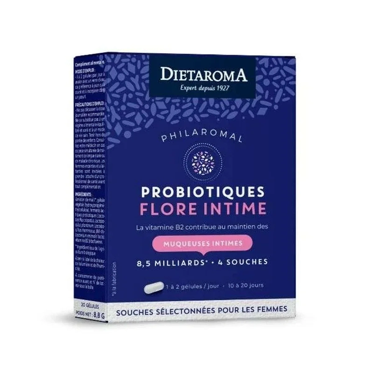 Dietaroma Microbiotique Probiotique Flore Intime 20gelules