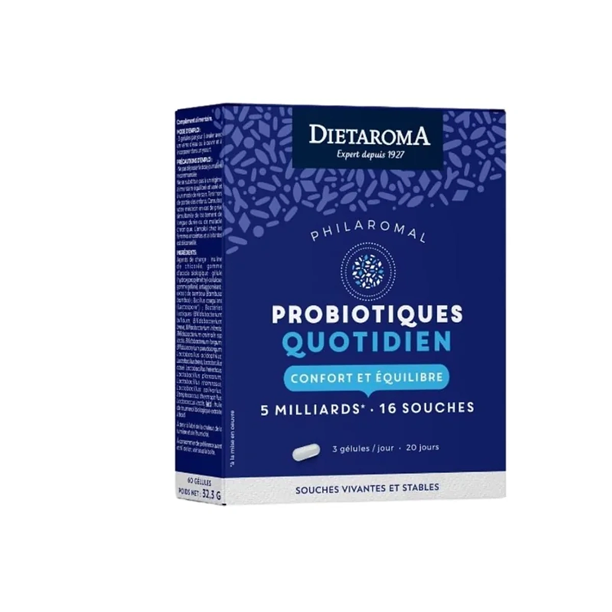 Dietaroma Probiotiques Quotidien 60 Gelules