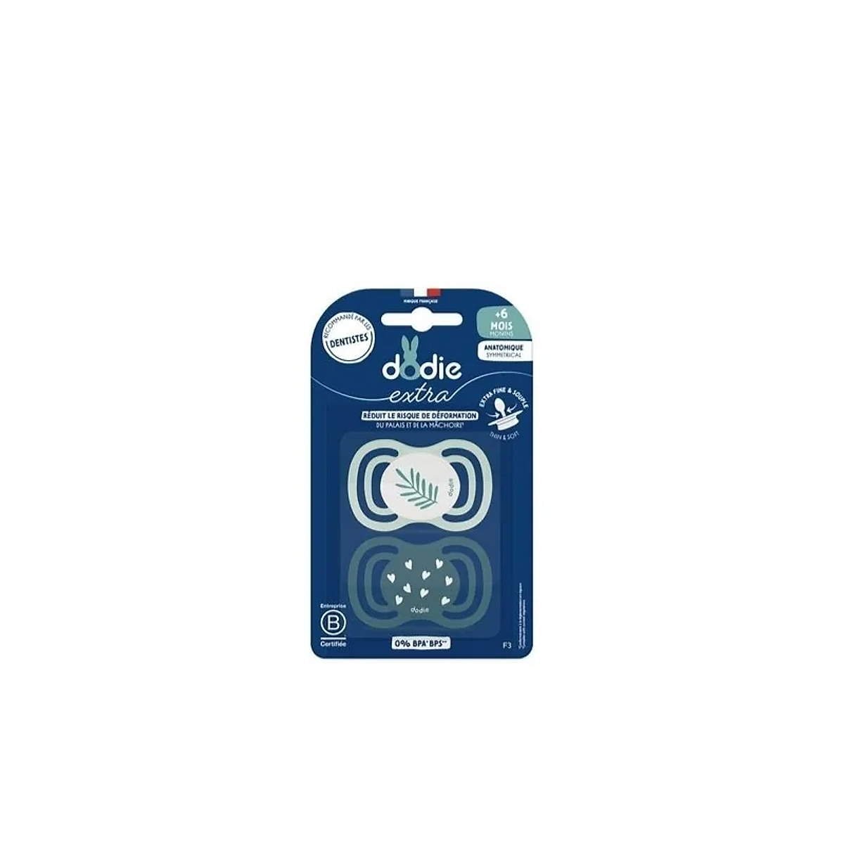 Dodie Sucette +6mois Duo Extra Fine Bleu F3