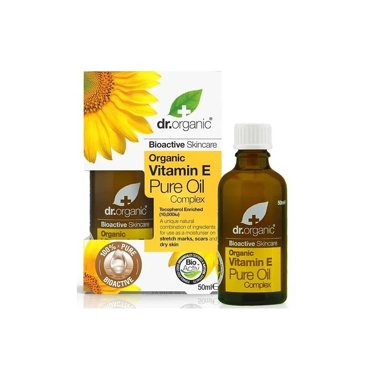 Dr Organic Huile Pure de Vitamine E 50Ml