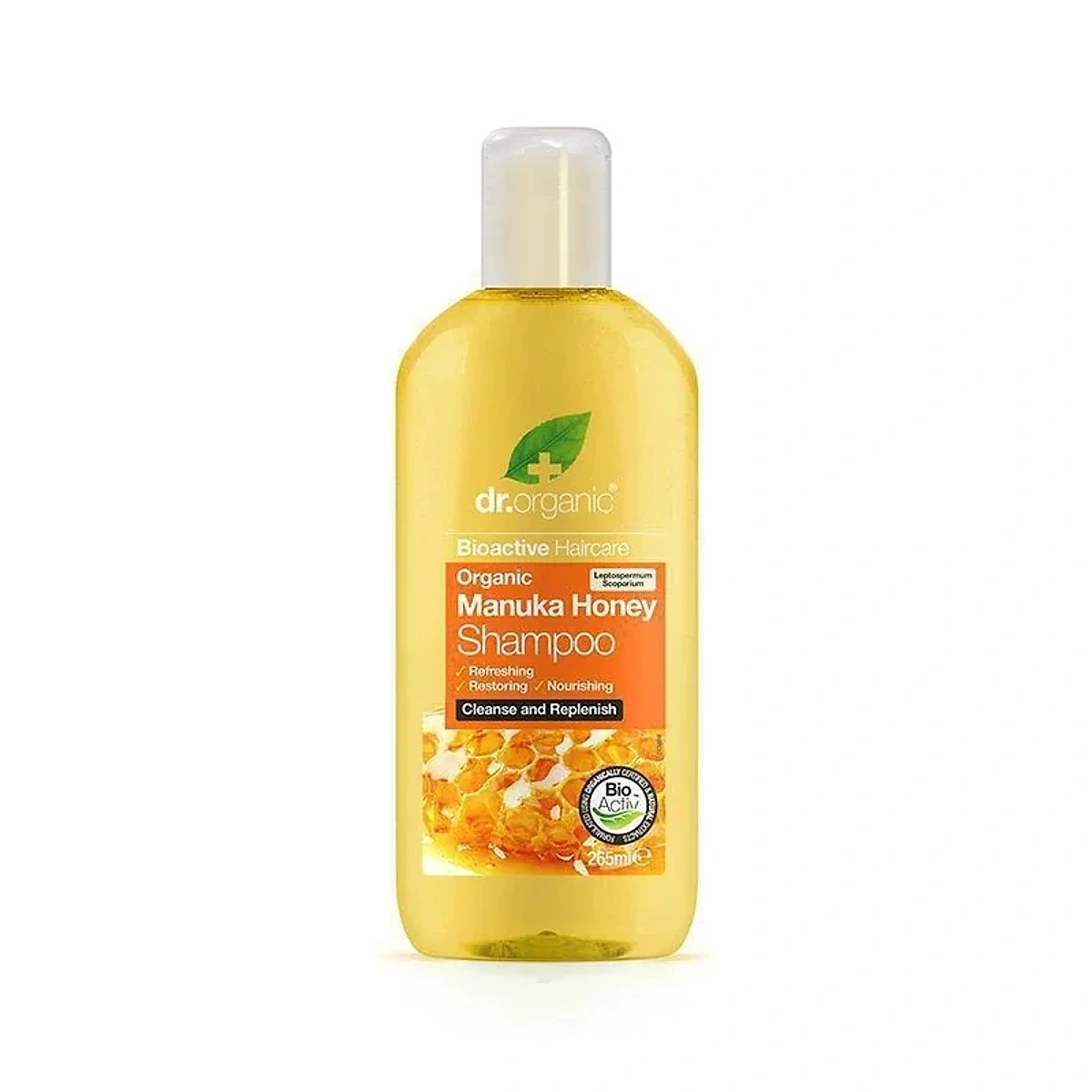 Dr Organic Shampooing au Miel de Manuka 265Ml