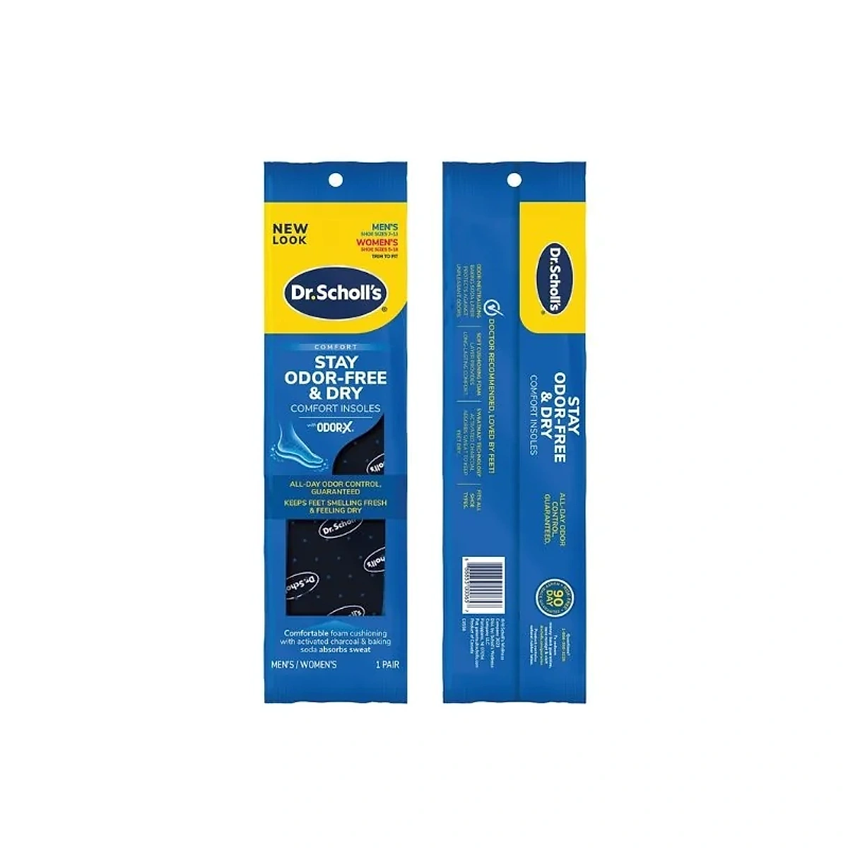Dr.scholl’s Comfort Stay Odor-Free & Dry Insole Unisex