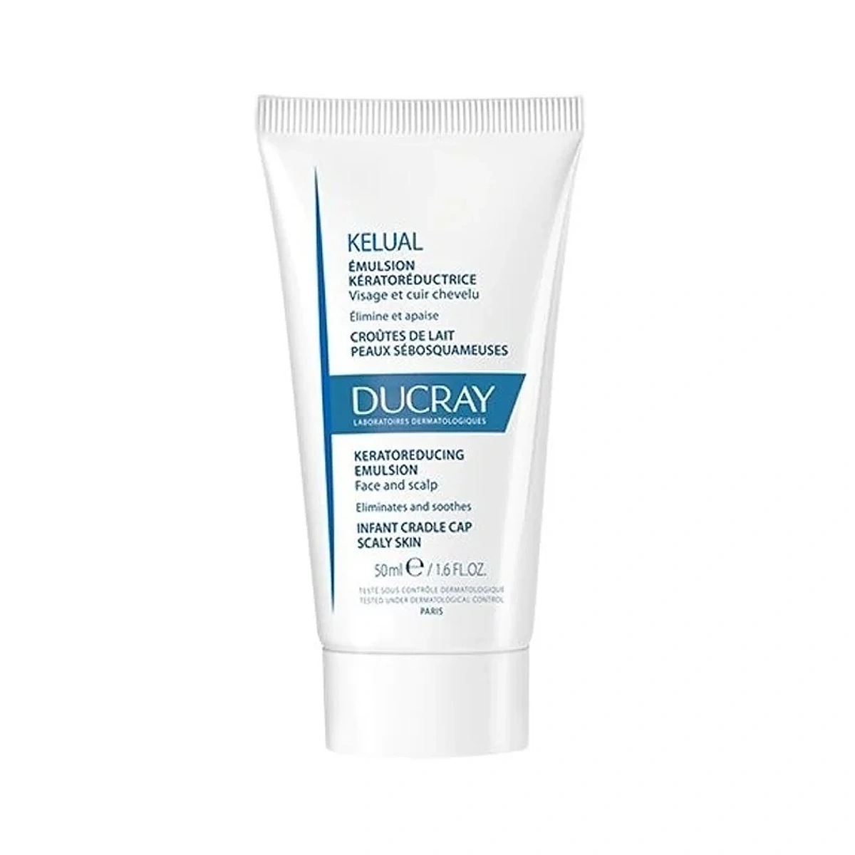 Ducray — Émulsion Kératoréductrice — Crème croûtes de lait — Kelual 50 ml