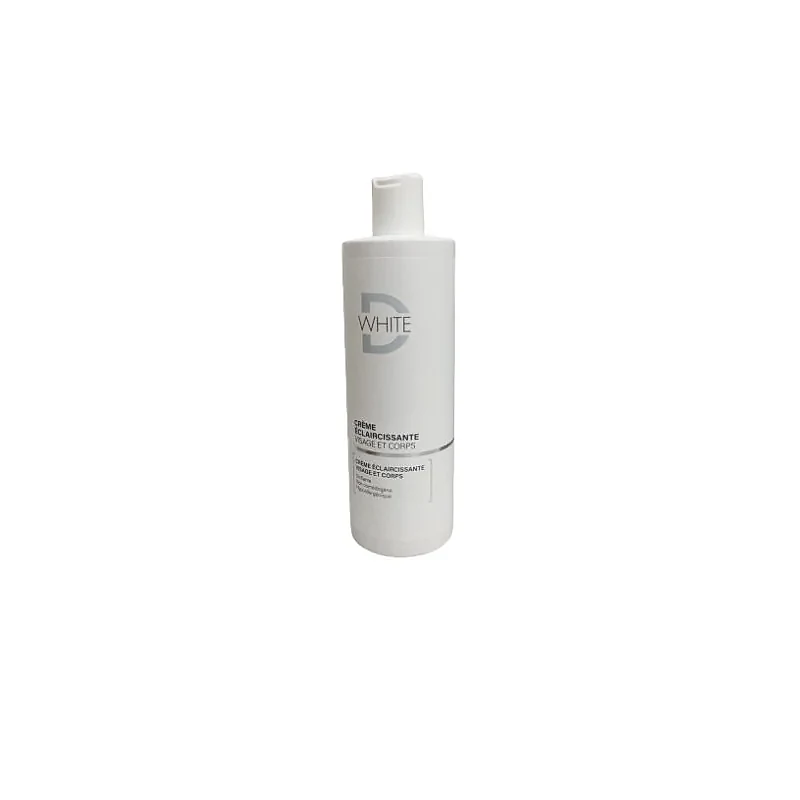 Dwhite Créme Eclaircissante Visage et Corps 400ml