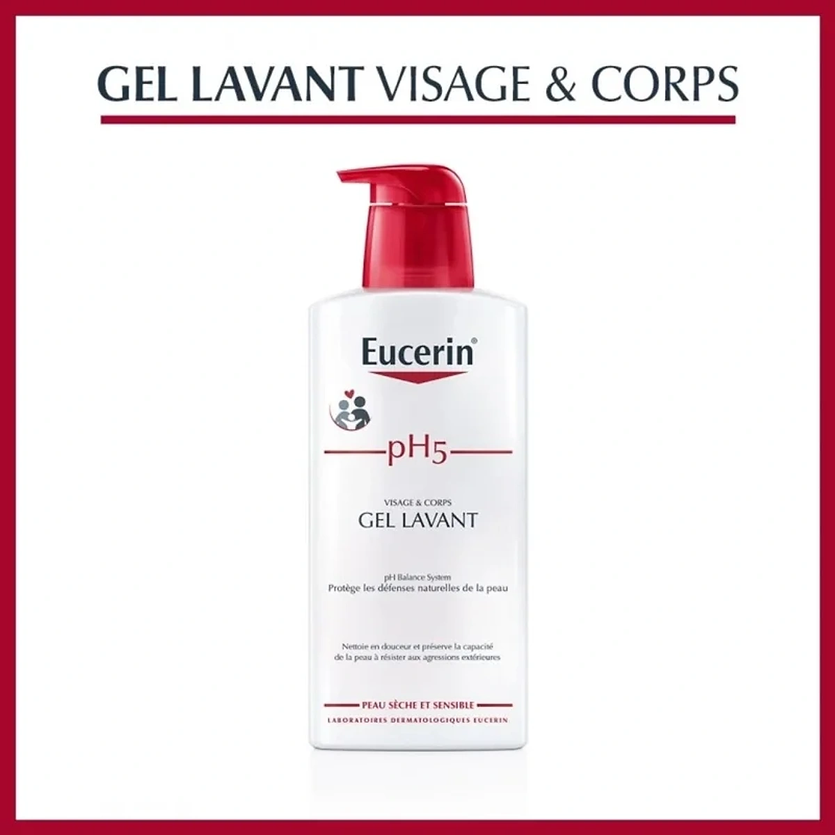 EUCERIN pH5 Gel Lavant – 400 ml