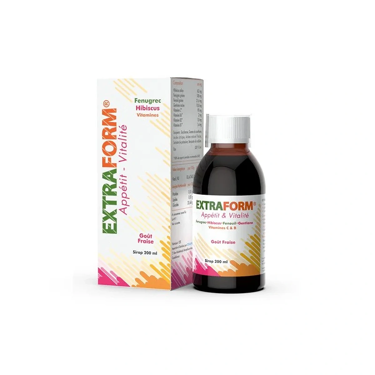 EXTRALEVURE Extraform Sirop 200Ml