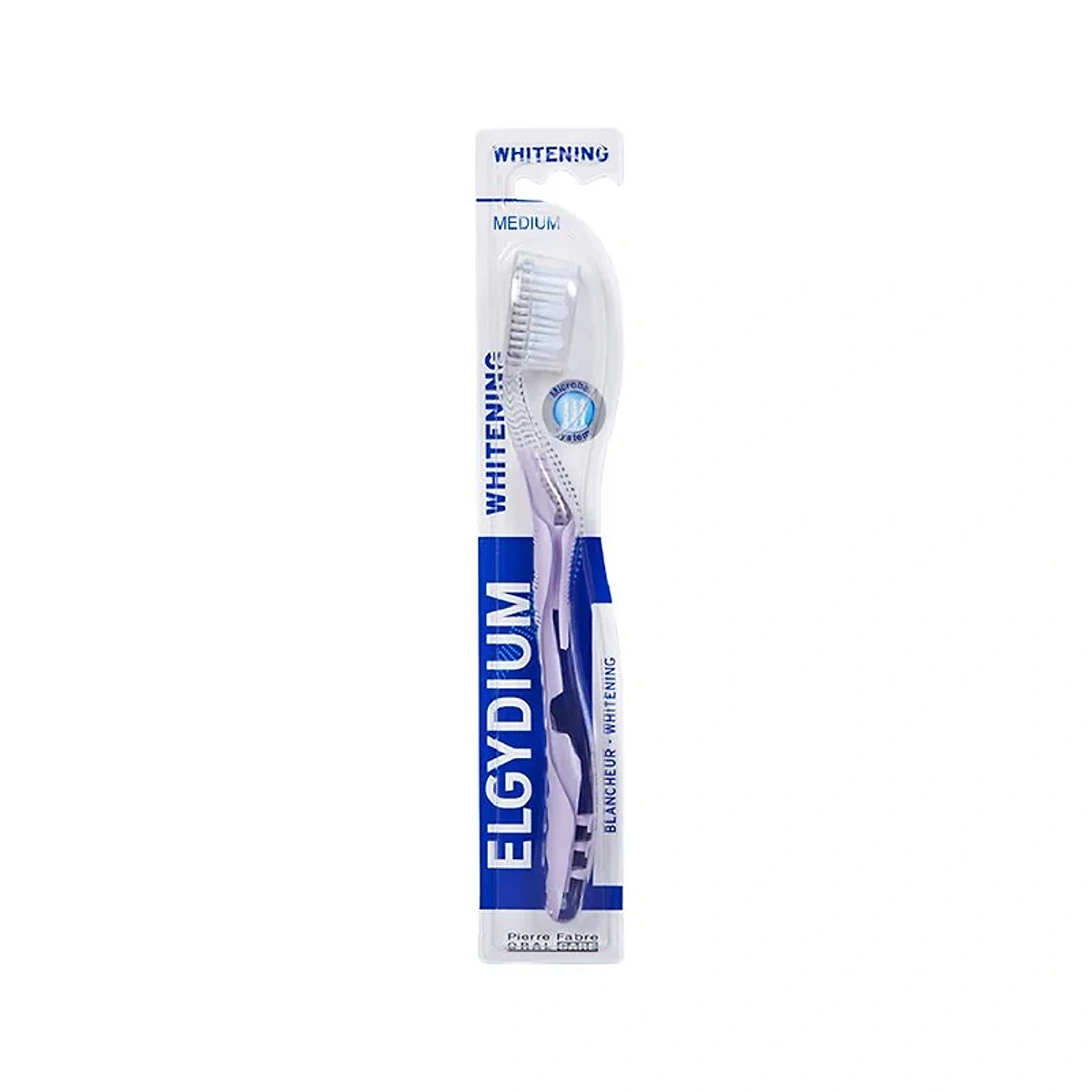 Elgydium Blancheur – Brosse à dents Medium