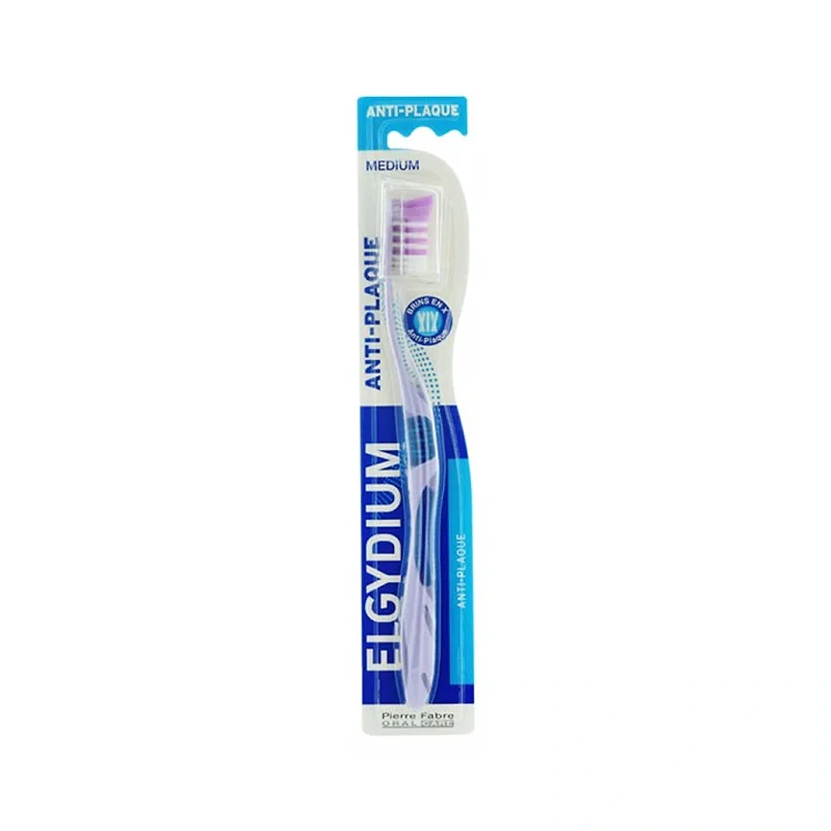 Elgydium – Brosse à dents Anti-Plaque Medium