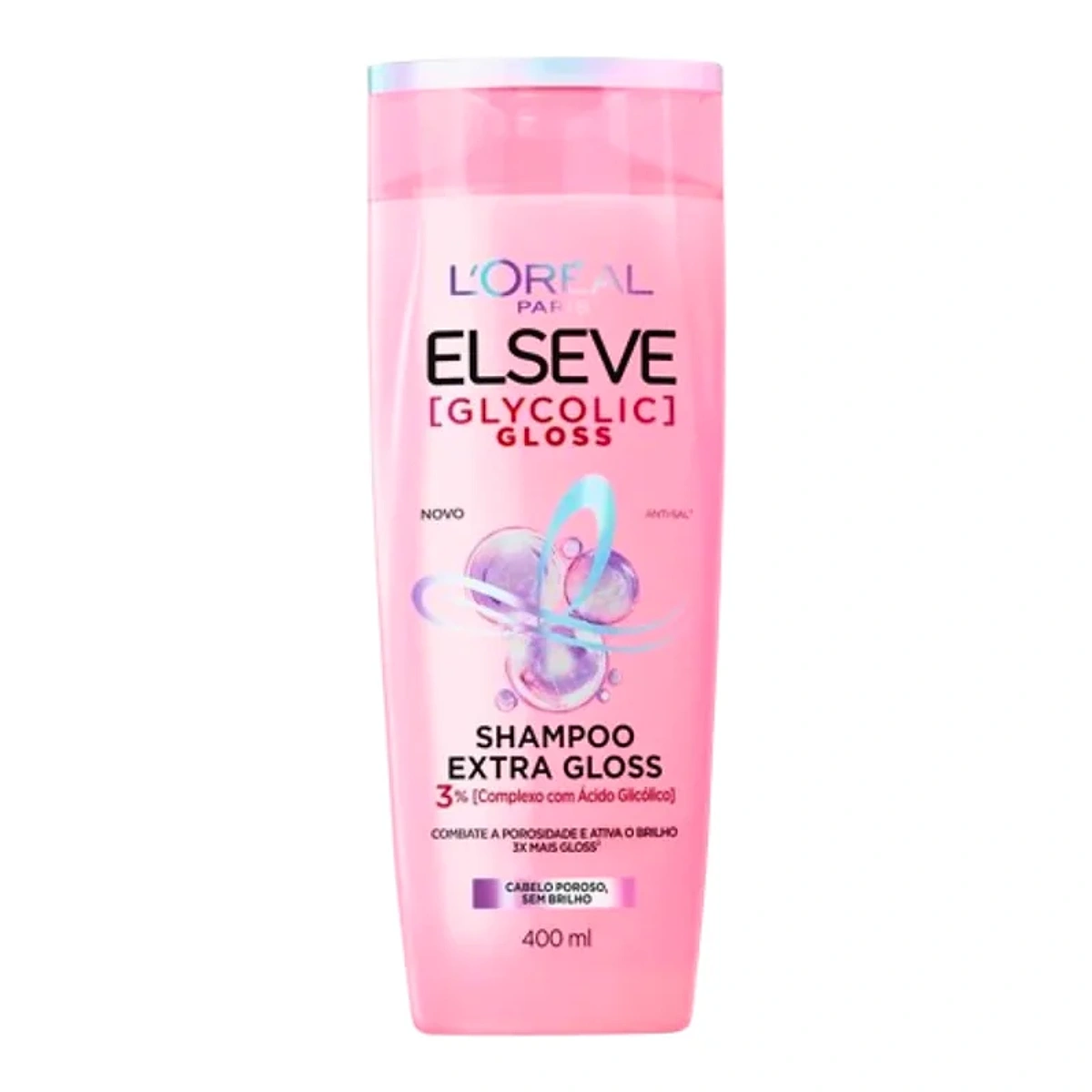 Elseve Glycolic Gloss Shampoing 400ml
