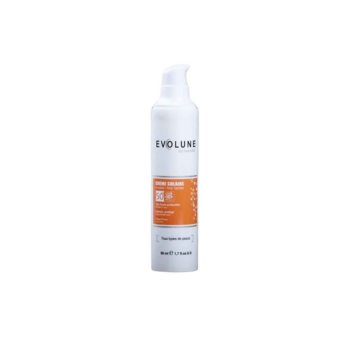 Evolune Ecran solaire invisible spf50+ 50ml