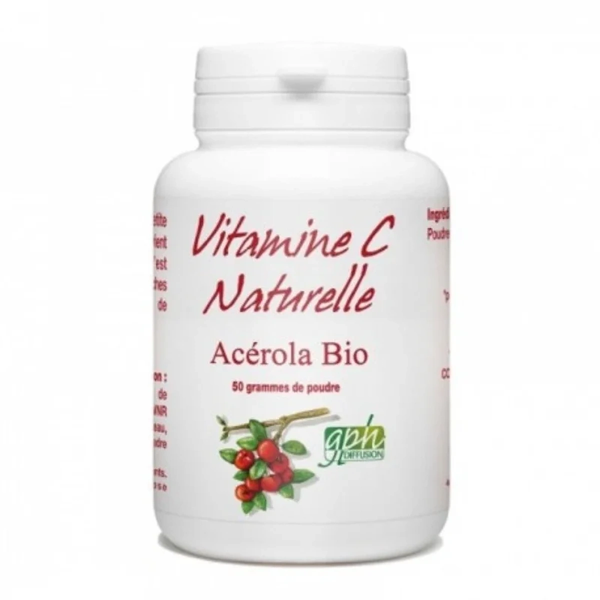 GPH Acerola Vitamine C Poudre 50g