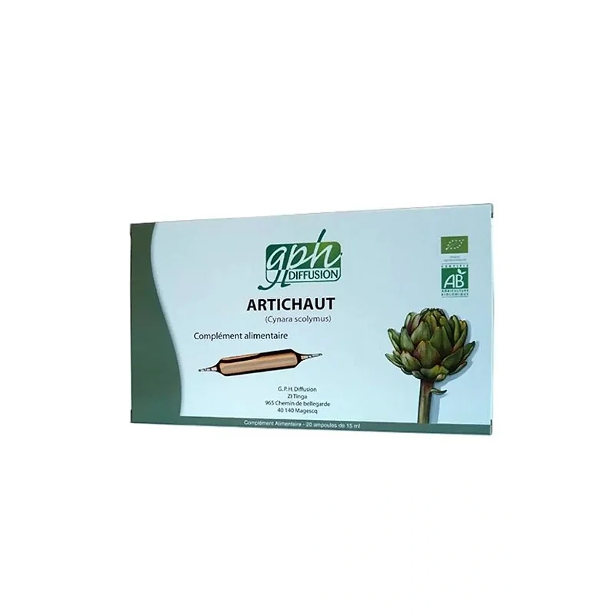 GPH Artichaut 20 Ampoules*15ml