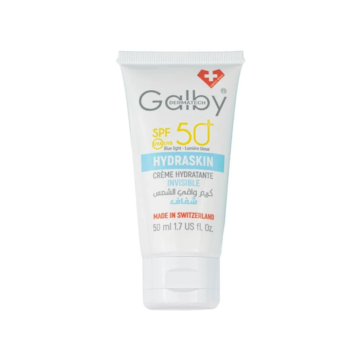 Galby Dermatech HYDRASKIN Crème Solaire Invisible SPF50+ 50ml