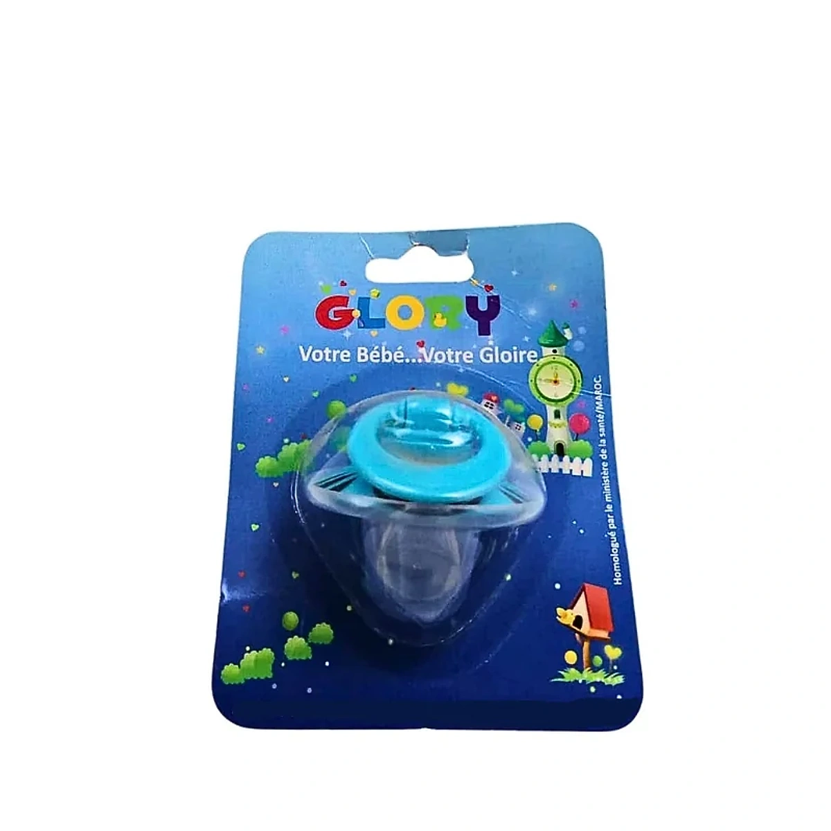 Glory Sucette Ronde 2eme Age Couvercle +6m