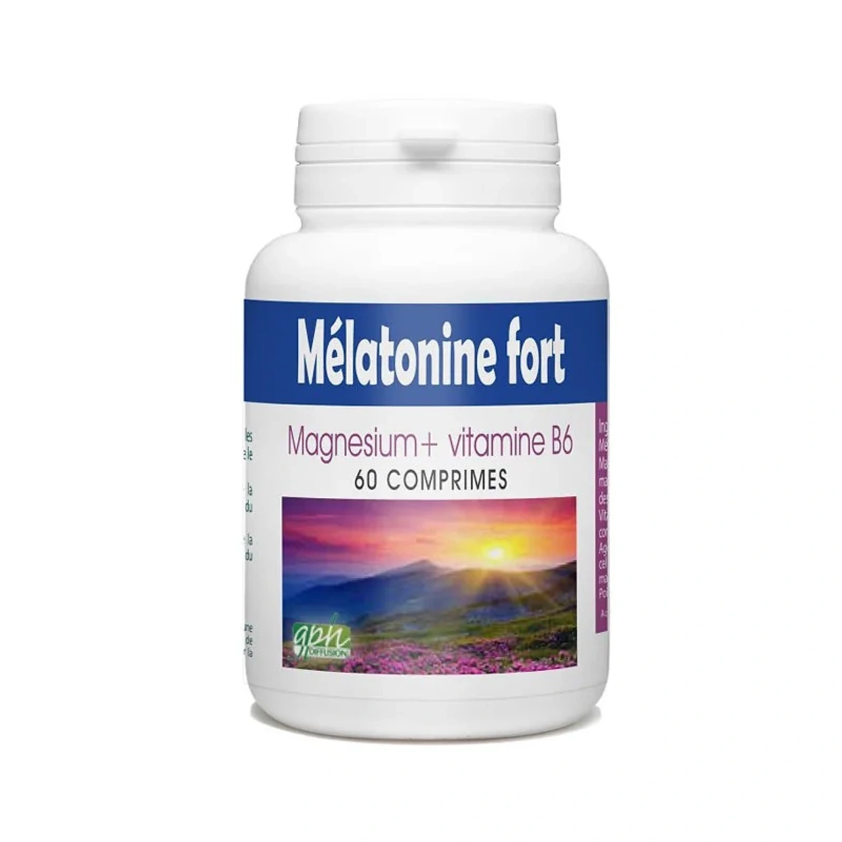 Gph Diffusion Mélatonine Fort – 60 Comprimés