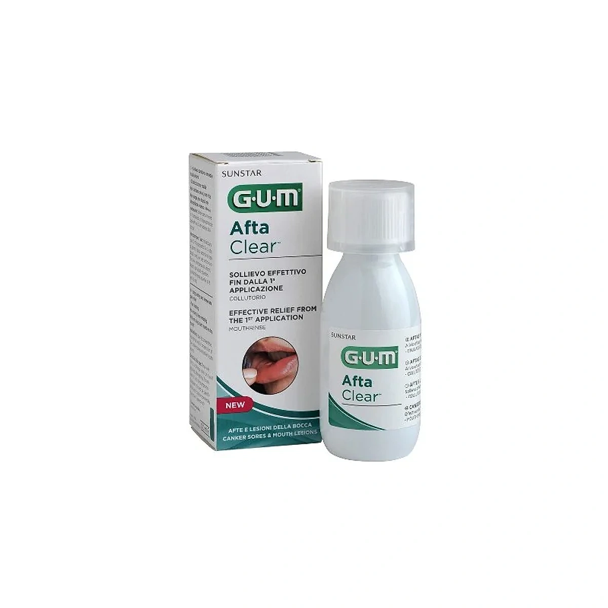 Gum Aftaclear Bain De Bouche 120Ml