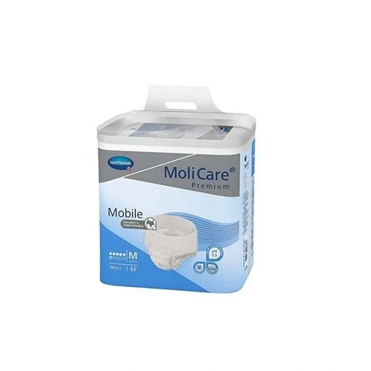 HARTMANN MOLICARE PREMIUM CHANGE ELASTIC 6G TAILLE L JOUR 30 Unités