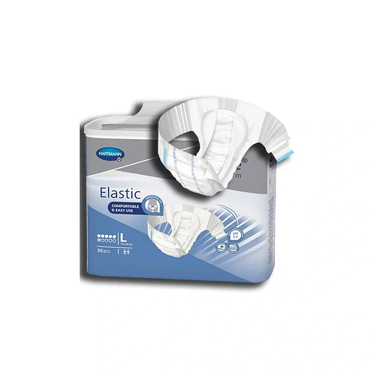 HARTMANN MOLICARE PREMIUM CHANGE ELASTIC 6G TAILLE M JOUR 30 Unités