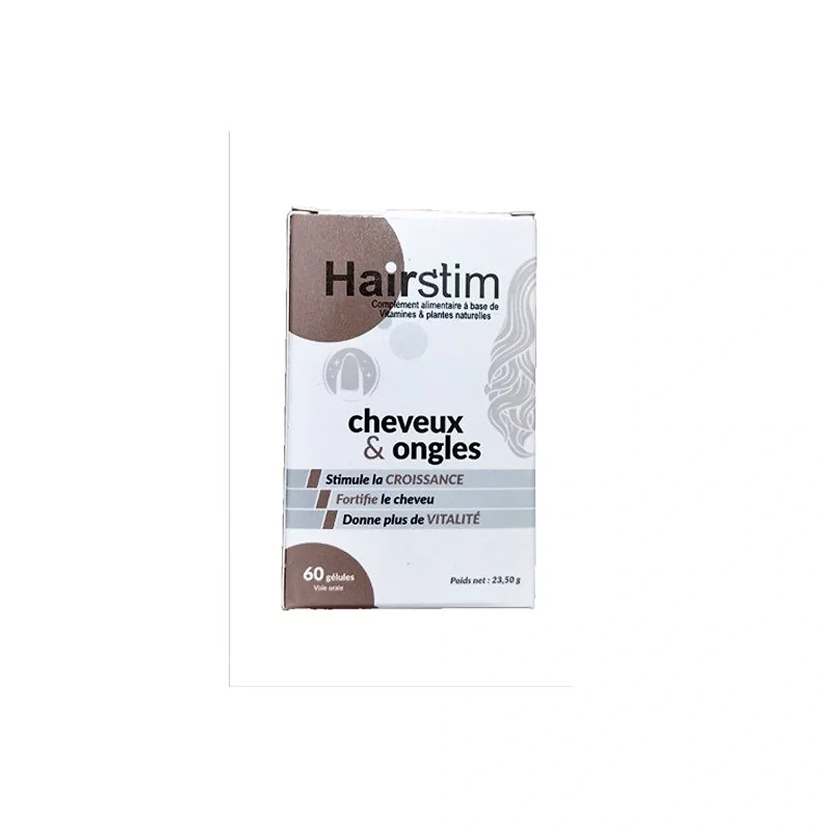 Hairstim Cheveux & Ongles 60 Gelules